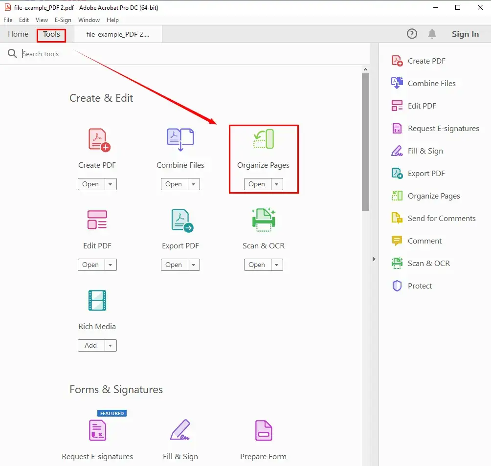how to change pdf page order in adobe acrobat 1