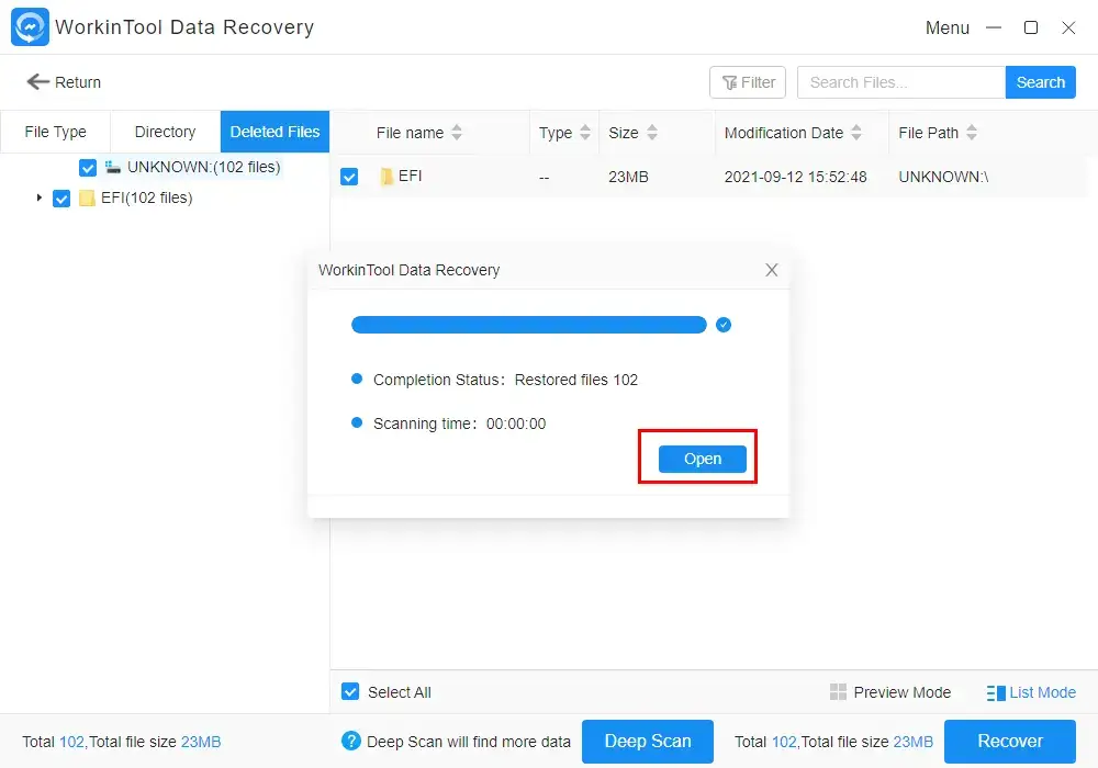 how to recover deleted files from cd dvd by workintool data recovery 4