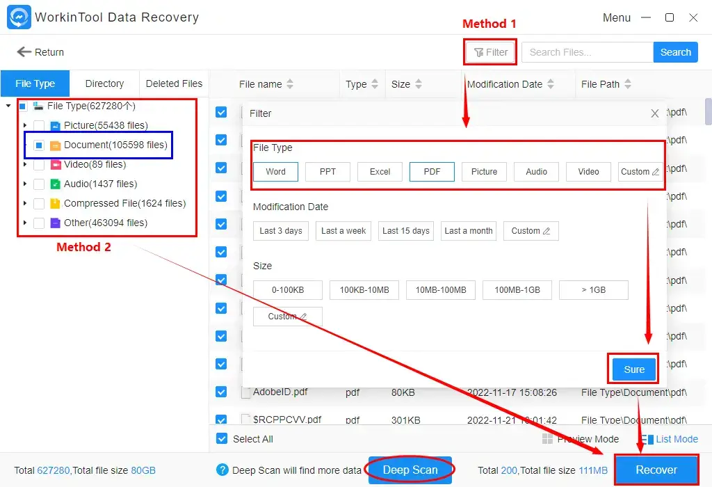 how to recover deleted files from onenote by workintool data recovery 1