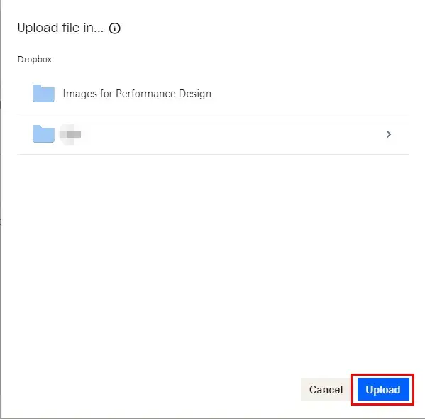 how to upload files to dropbox 2