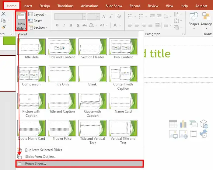 insert pdf into powerpoint as new slides