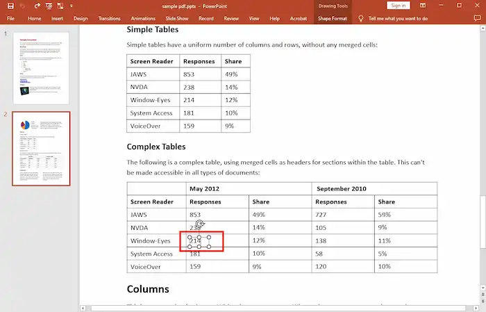 make a pdf editable in ppt