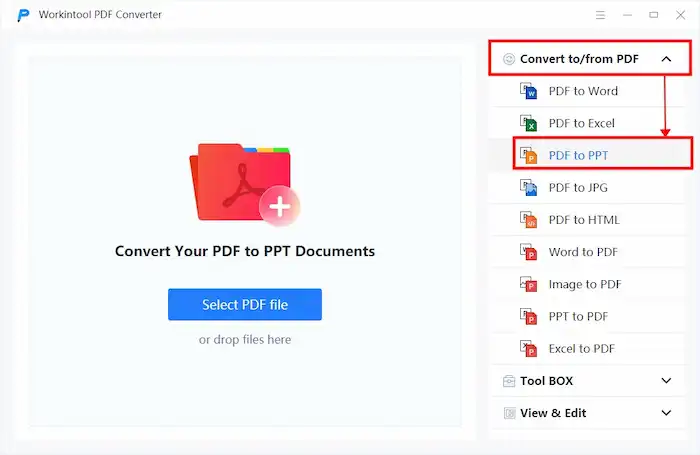 pdf to ppt