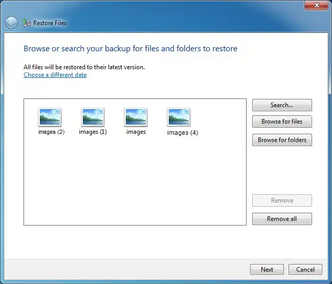 recover deleted files on windows 7 3