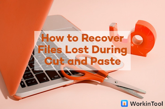 recover files during cut and paste icon