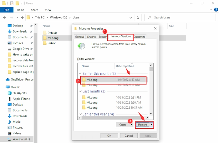 recover files from emptied recycle bin without software