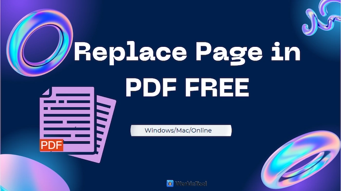 replace page in pdf