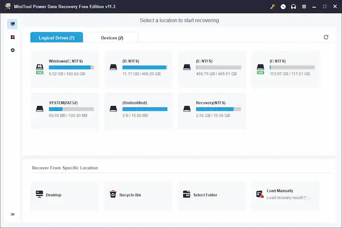 sandisk recovery with minitool