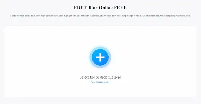 workintool free online pdf editor