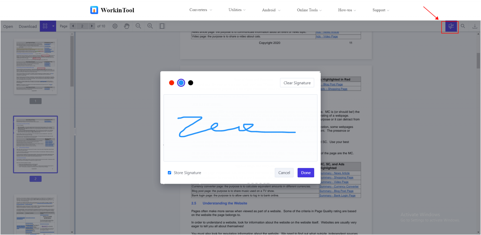  how to electronically sign a pdf for free 2023 solutions workintool