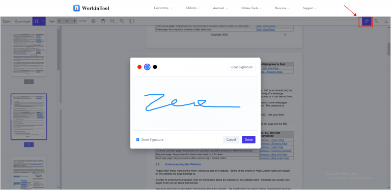 How to Electronically Sign a PDF for Free [2024 Solutions] - WorkinTool
