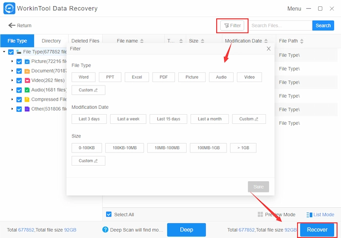 last step of laptop data recovery