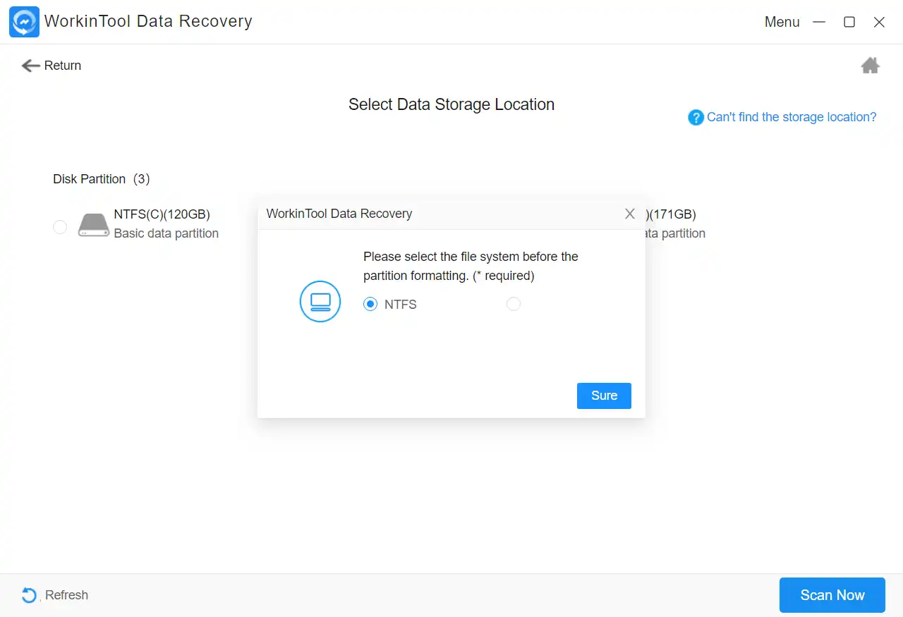 ntfs file recovery 2