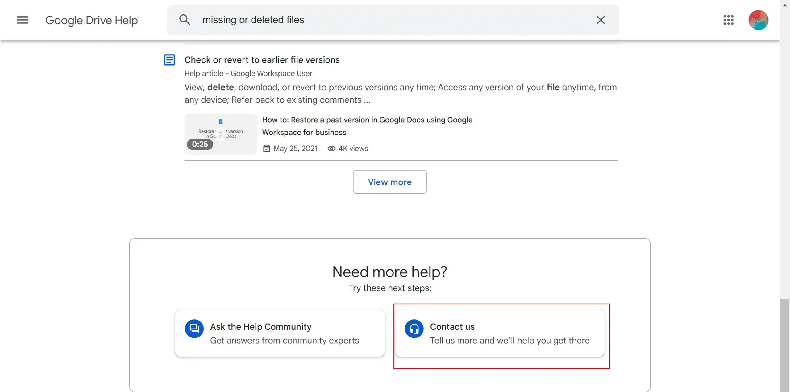 recover deleted photos from google photos via google support team