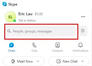 recover old skype messages in skype