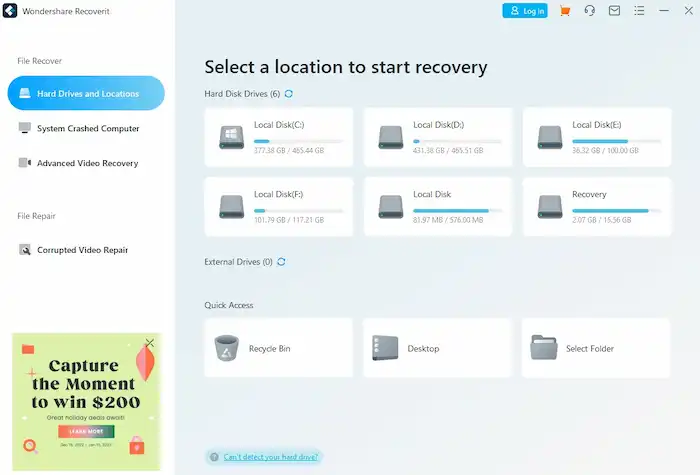 recoverit sd card recovery software