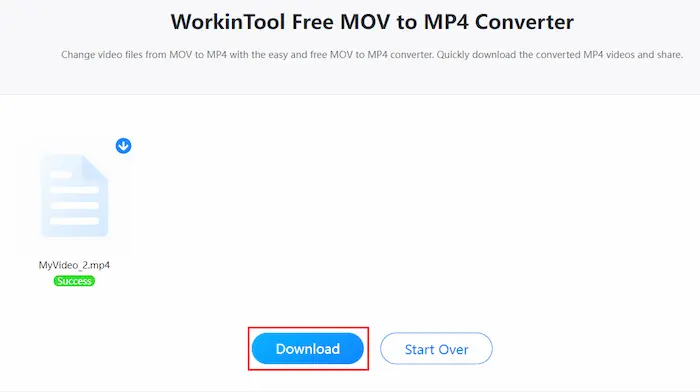 download your mp4 video online