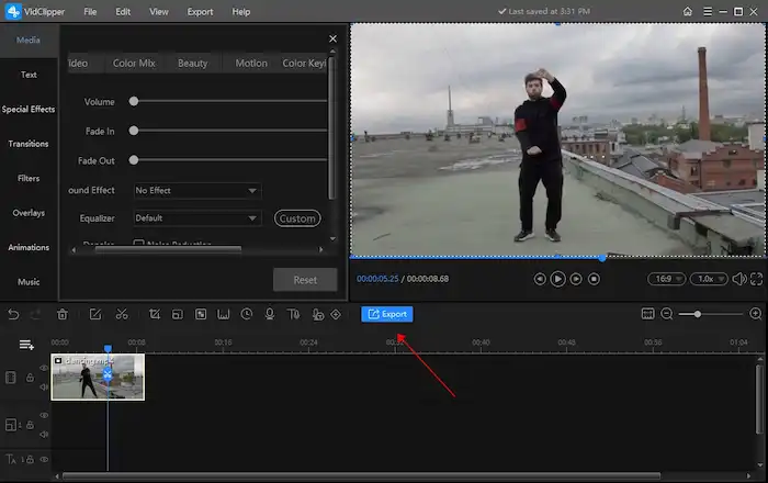 export video workintool