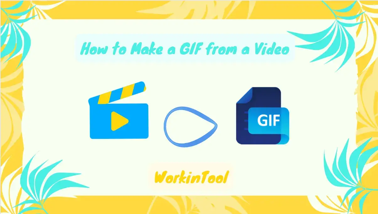 How to make a GIF from a video 