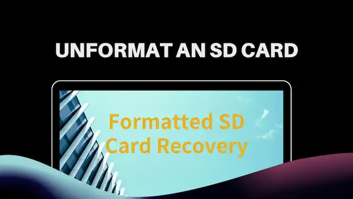 formatted sd card recovery