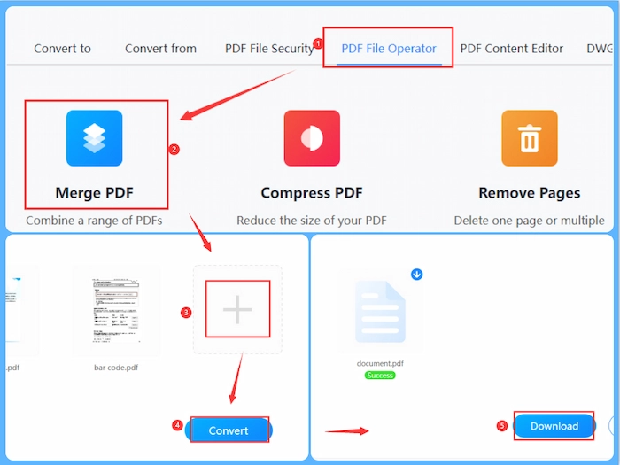 how to combine pdf files without acrobat online