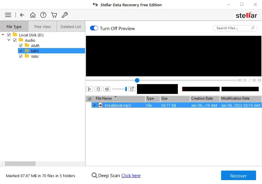 best audio recovery software stellar data recovery