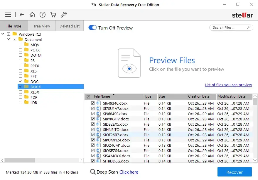 stellar data recovery word document recovery