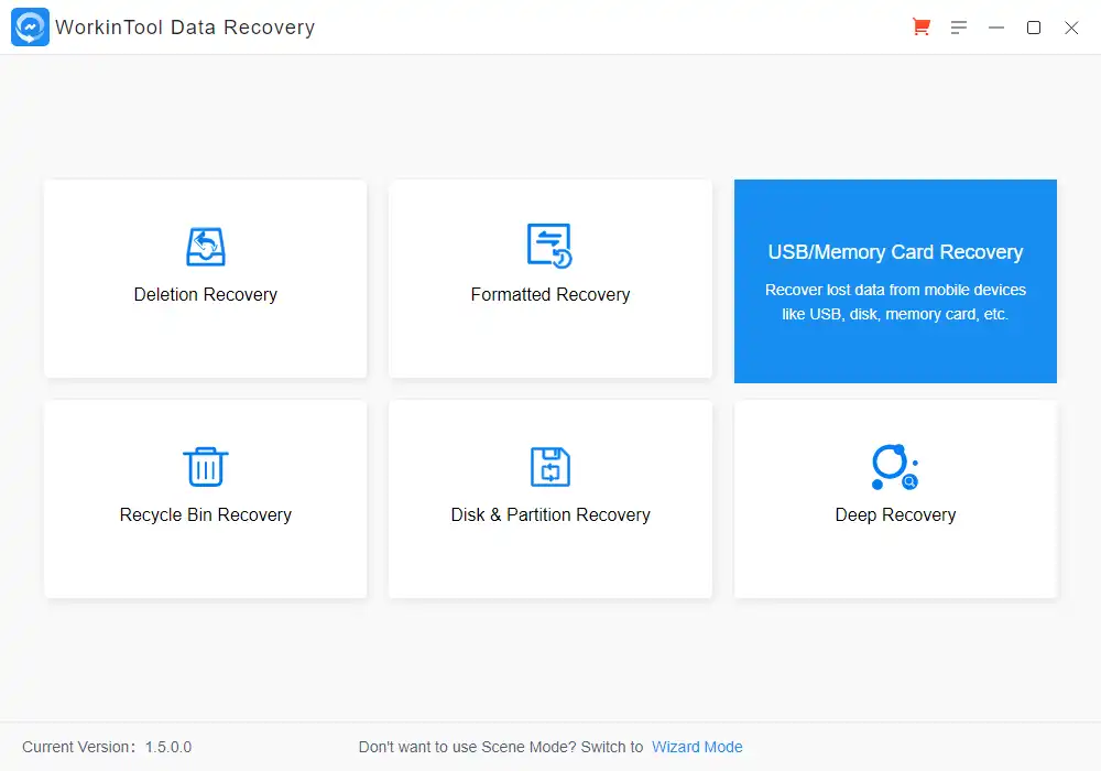 workintool flash drive recovery