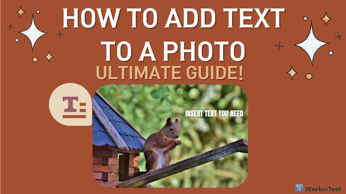 add text to an image guide