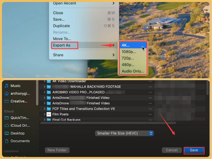 how to compress a video for email on mac