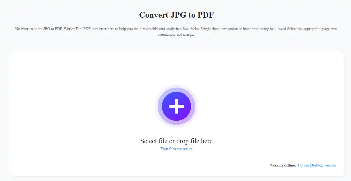 online jpg to pdf