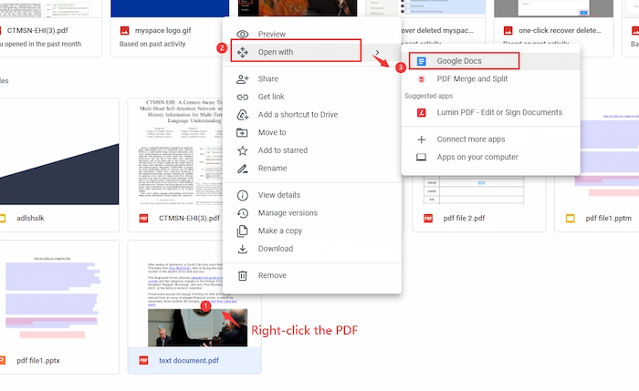 open pdf in google docs