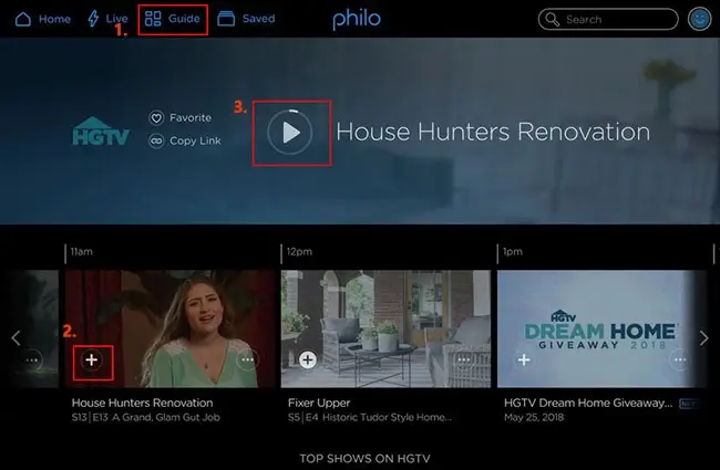 how to record on philo by philo cloud dvr