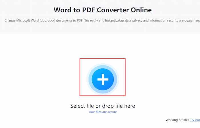 upload word files online