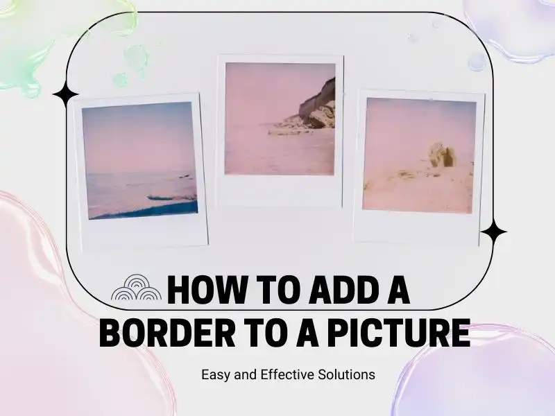 add a picture border post