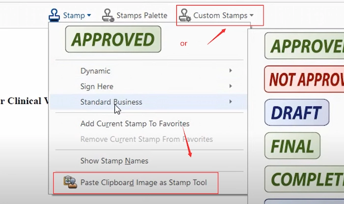 add custom stamps to pdf in adobe