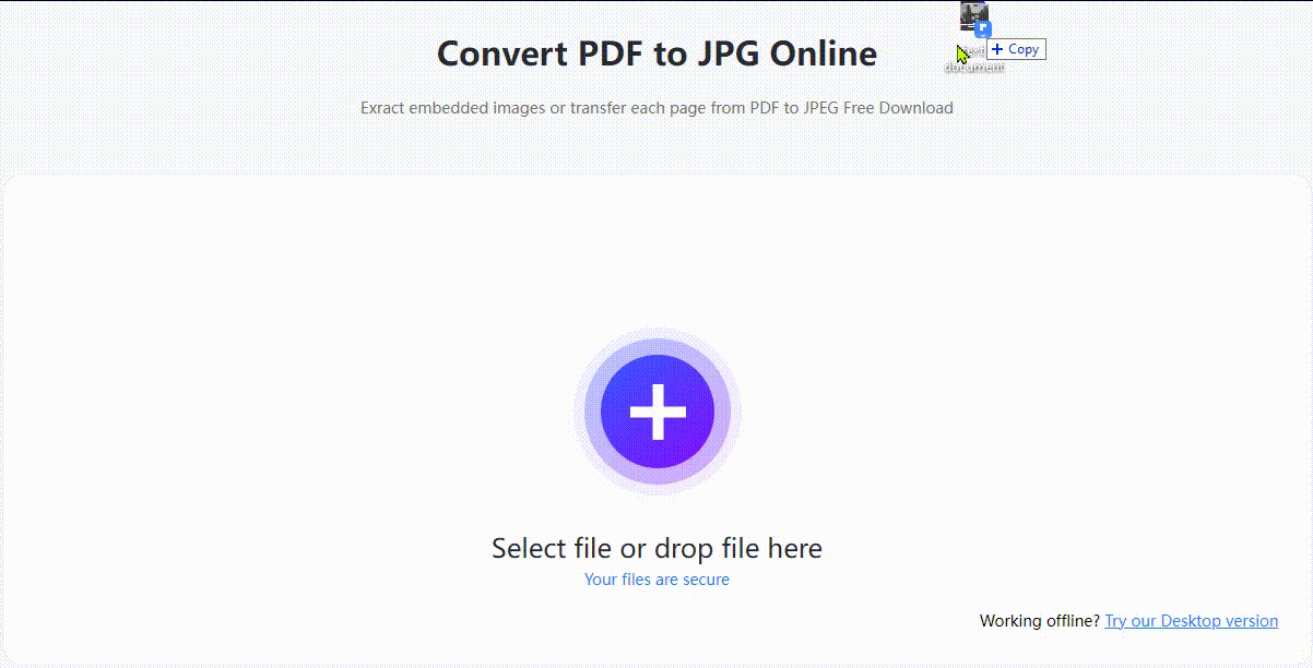 convert pdf to jpg windows 10 online