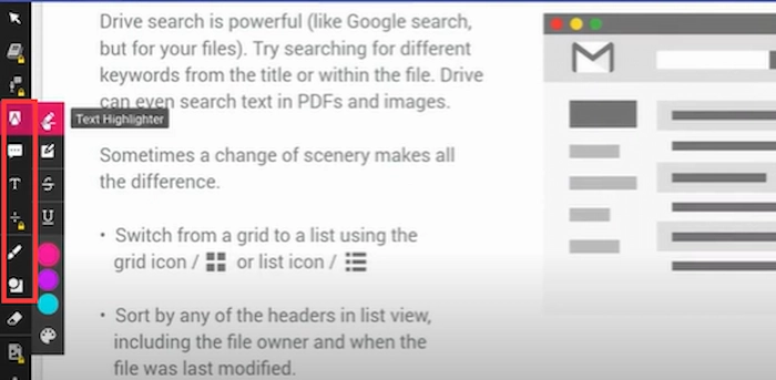 how to annotate a pdf in chrome kami