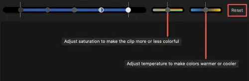 how to color correction a video in imovie 2