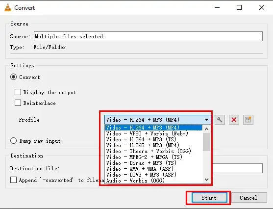 how to convert flv to mp4 in vlc 2
