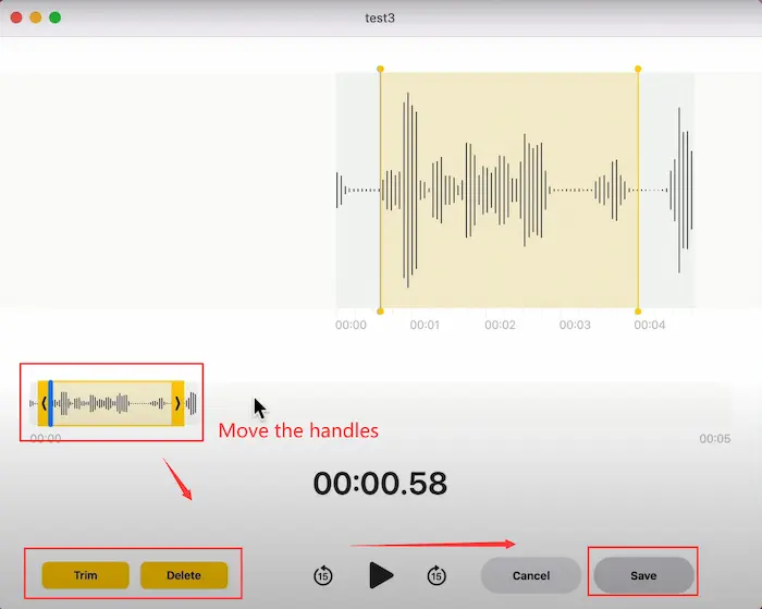 how to edit voice recording on mac