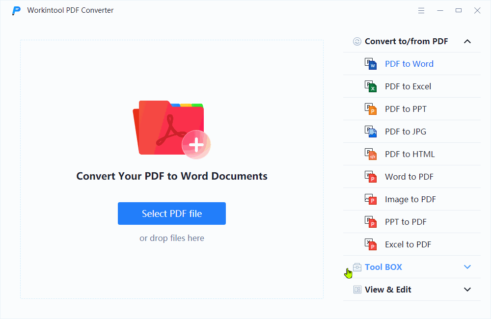 how to remove read only security from pdf workintool