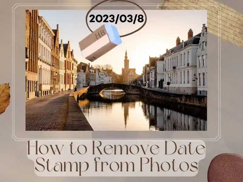 remove date stamp poster