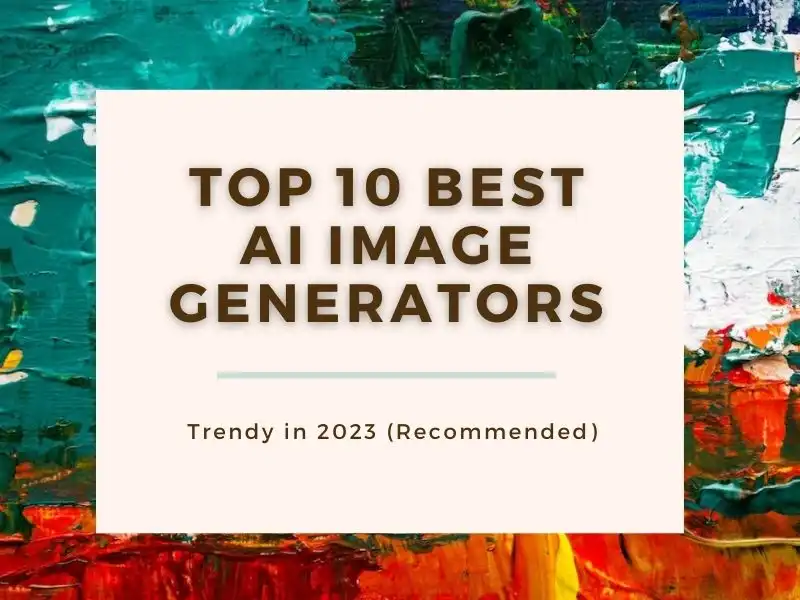best ai image generators poster