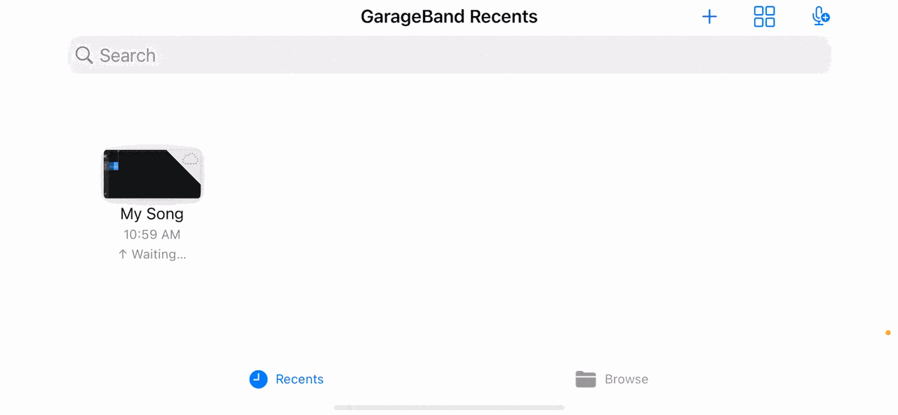 export tiktok file from garageband