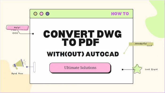 how to convert dwg to pdf