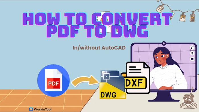 how to convert pdf to dwg