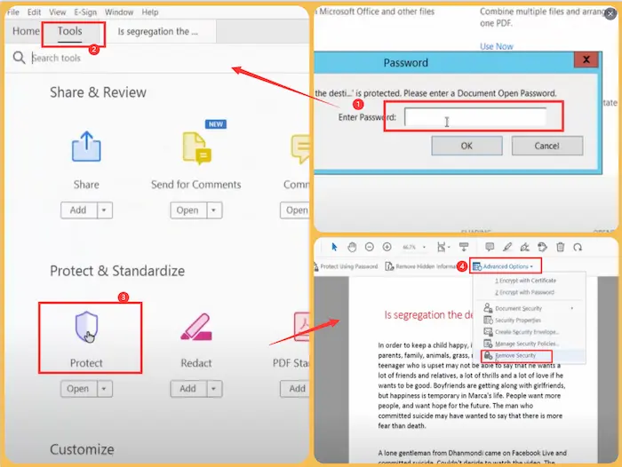 how to copy text from secured pdf by adobe
