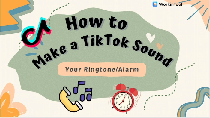 how to make a tiktok sound your ringtone