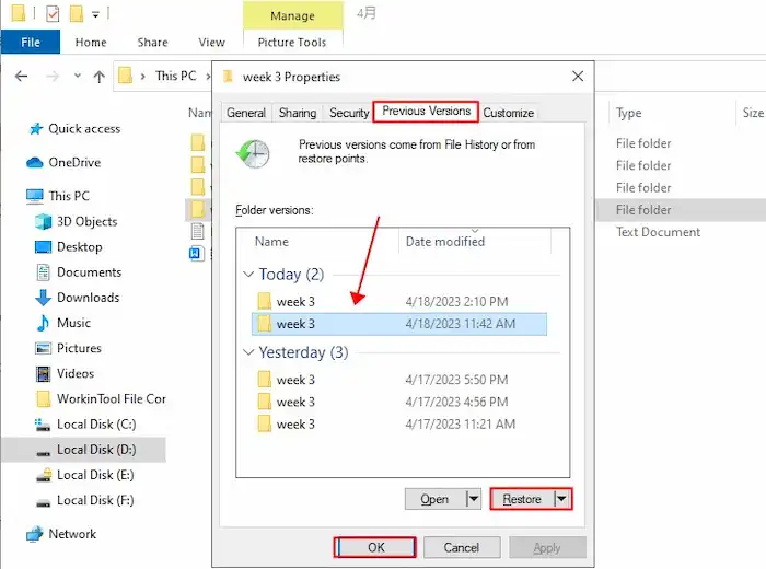 recover encrypted files from shadow copies